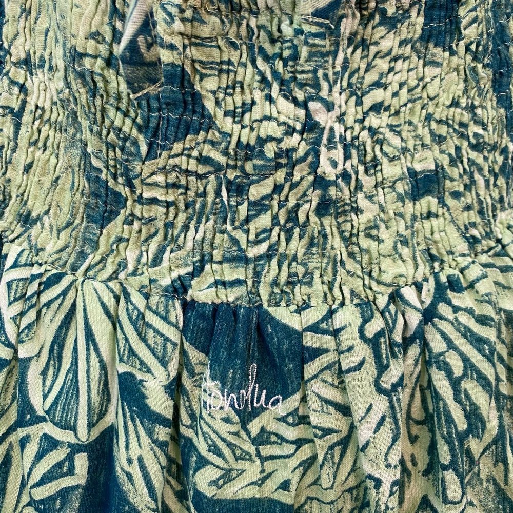 Honolua Wahine Tropical Halter Top Medium - Picture 6 of 9